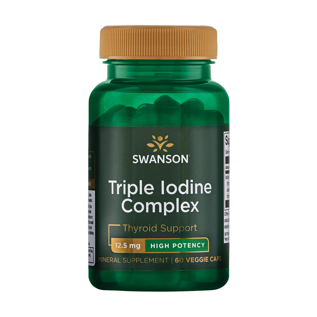 Swanson Triple Iodine Complex bottle with label