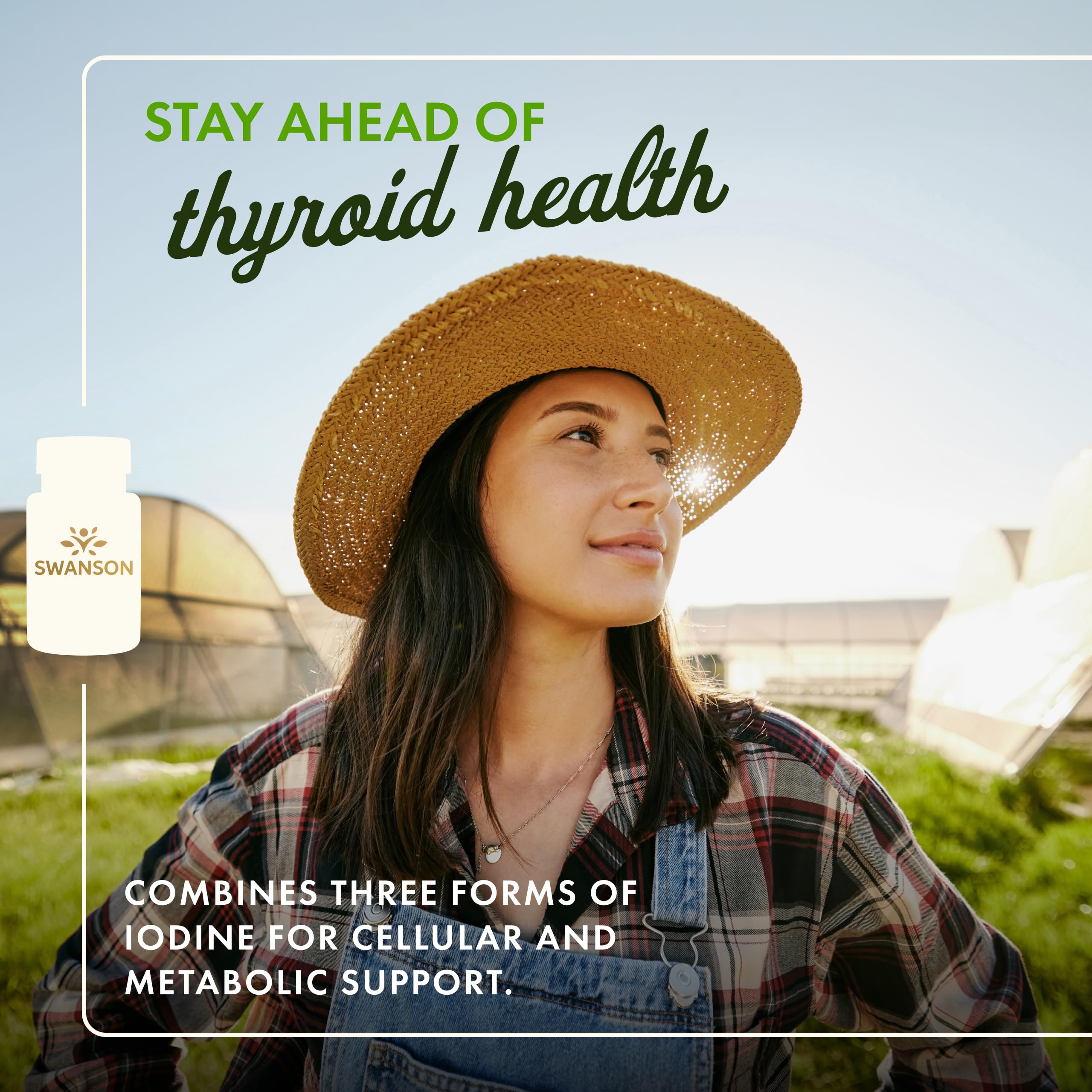 Close-up of Swanson Triple Iodine Complex label showing 12.5 mg per capsule