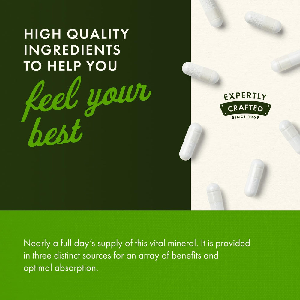 Dosage information for Swanson Triple Magnesium Complex