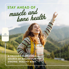 Close-up of Swanson Triple Magnesium Complex label