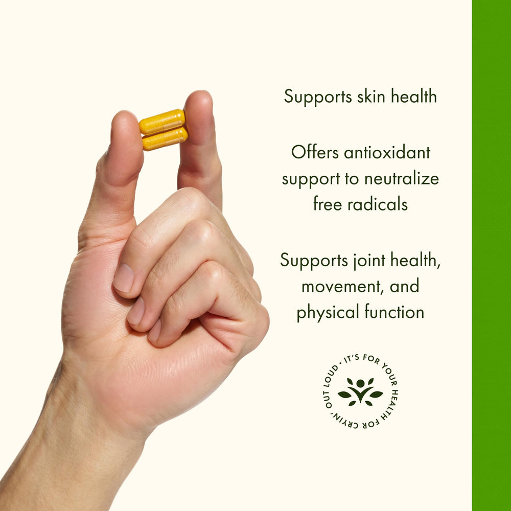 Liver health support turmeric capsules