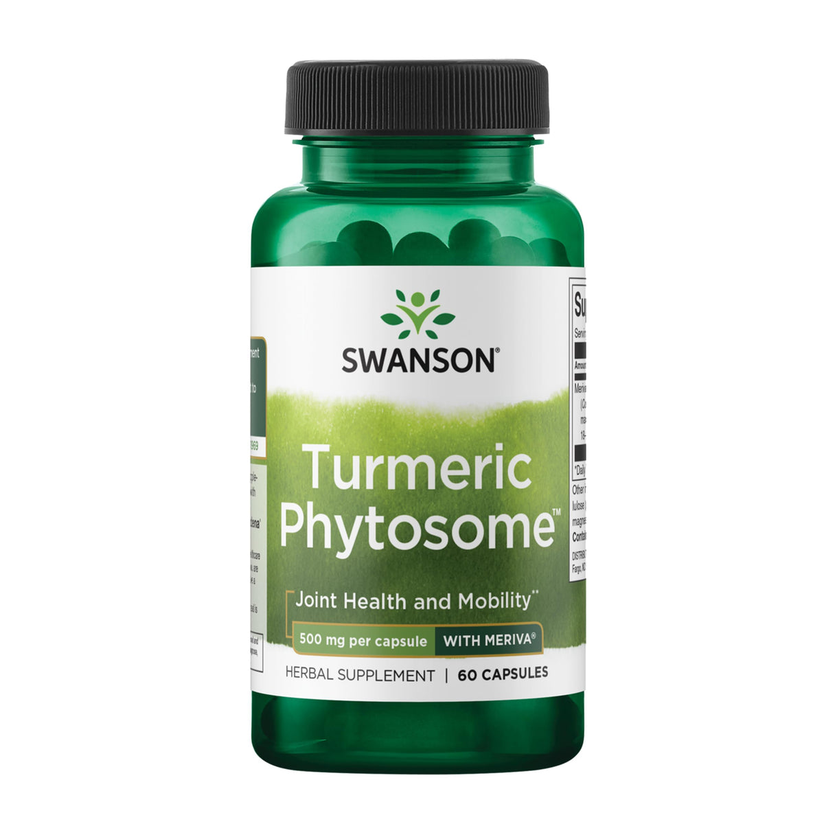 Swanson Turmeric Phytosome Meriva 500 mg 60 capsules product hero image