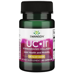 Bottle of Swanson UC-II standardized collagen 60 capsules