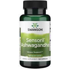 Swanson UL Sensoril Ashwagandha 125mg bottle label