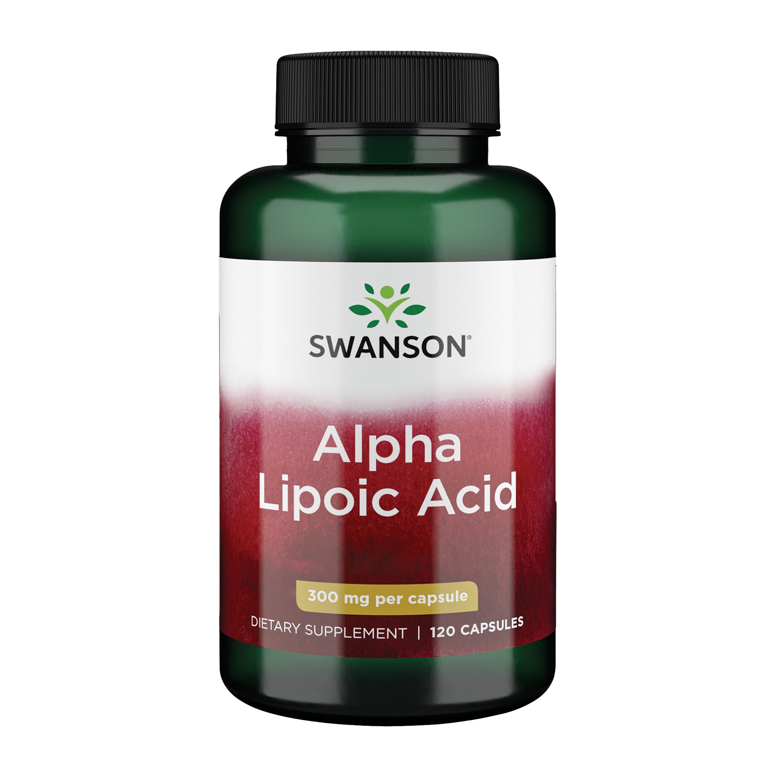 Swanson Ultra Alpha Lipoic Acid 300 mg bottle front highlighting antioxidant support