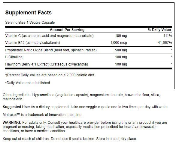 Close-up of Beet Root Complex capsules
