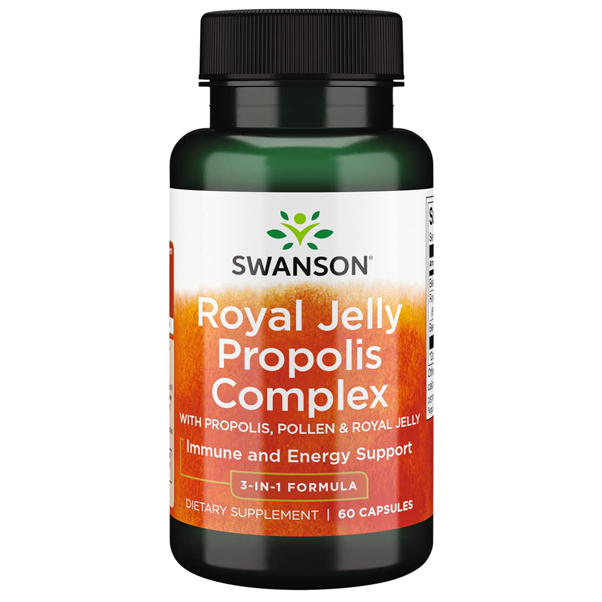 Swanson Ultra Royal Jelly Propolis Complex bottle with 60 capsules