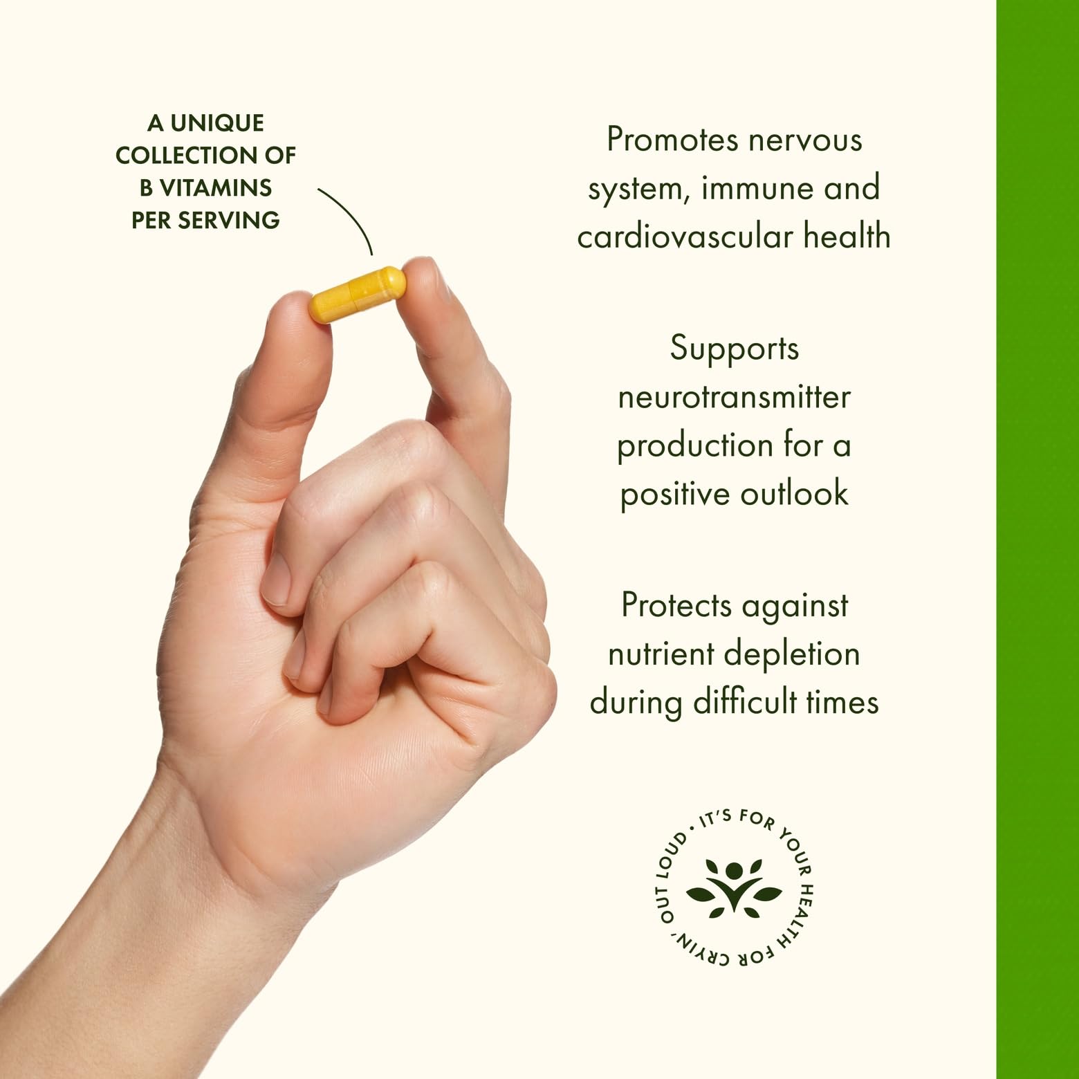 Swanson Vitamin B-100 packaging and bottle on white background