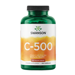 Swanson Vitamin C 500 mg bottle