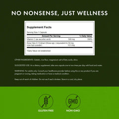 Swanson Vitamin C Rose HIPS full-spectrum plant-based ingredients image