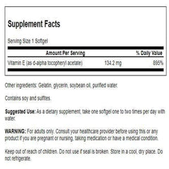 Graphic showing heart health support from Swanson Vitamin E