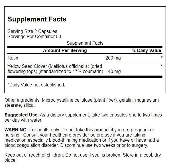 Swanson Super-Strength Water Pill capsules (20 milligrams, 120 count)