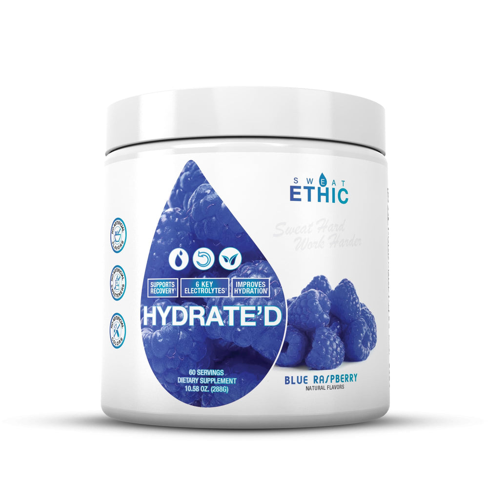 Sweat Ethic Hydrate’D natural ingredients illustration