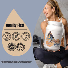 Sweat Ethic Whey'D blueberry muffin scoop for flavorful servings