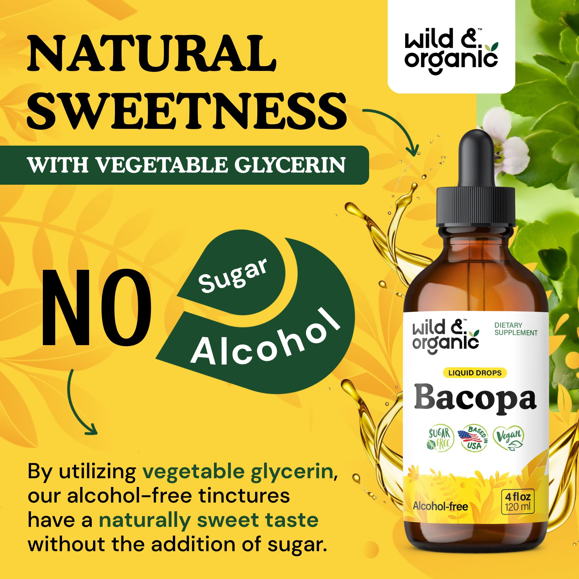 Glycerin-based sweetness with no added sugar