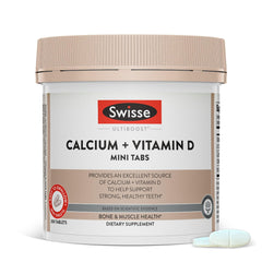 Bottle of Swisse Calcium Citrate 830mg + Vitamin D3