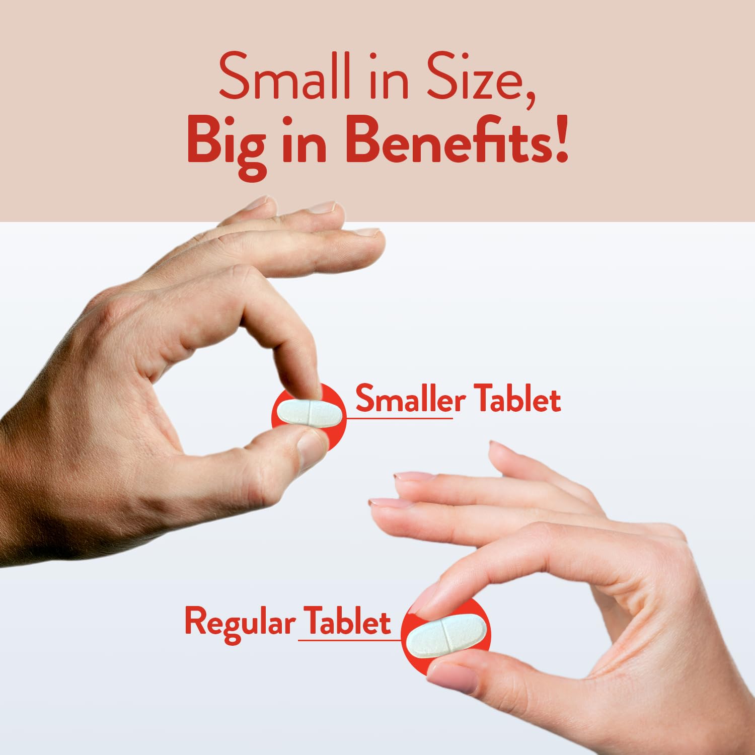 Swisse calcium citrate 830mg tablets close-up – easy-to-swallow