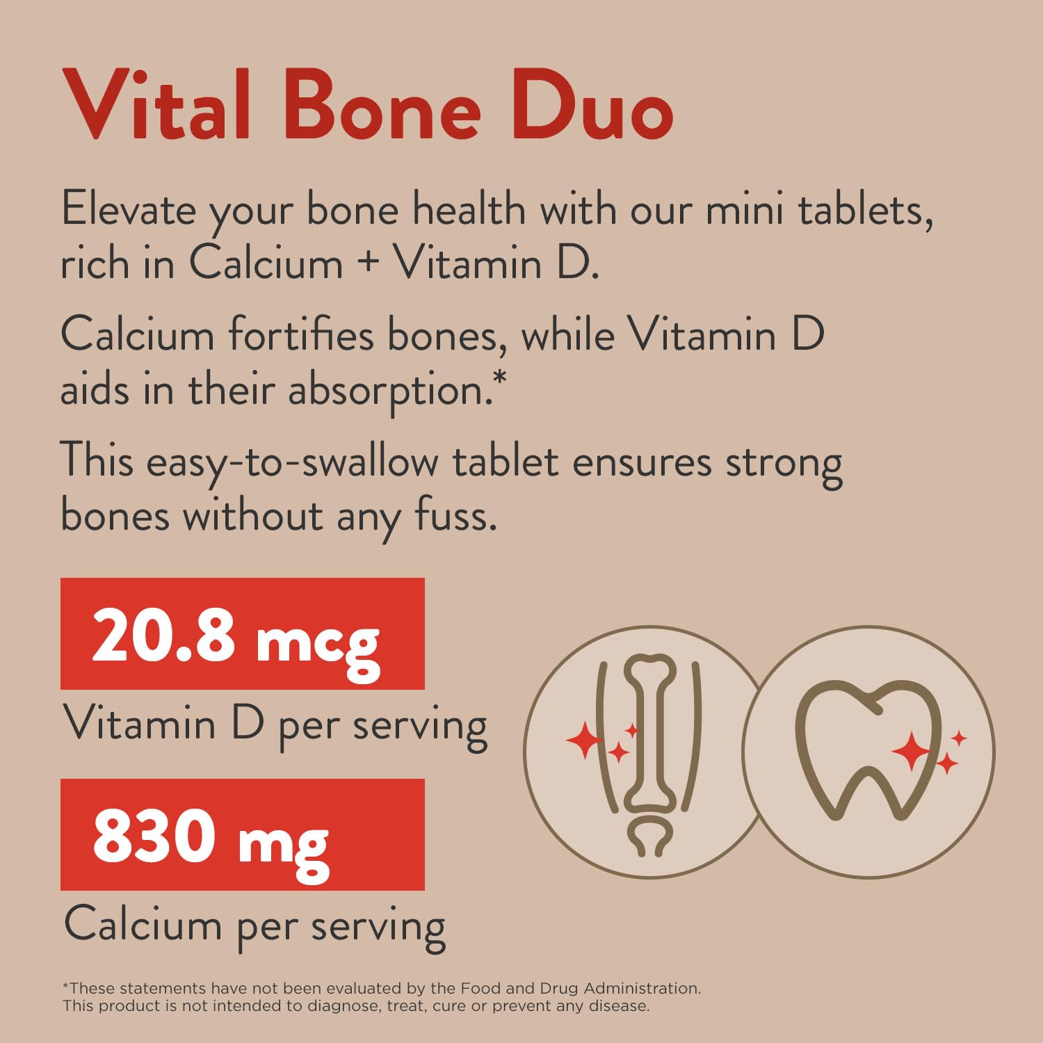 Swisse calcium supplement packaging and tablets