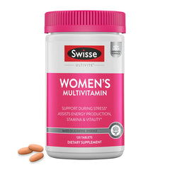 Bottle of Swisse Daily Multivitamin for Women with 120 tablets