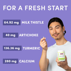 Two liver supplement pills daily dosage instruction