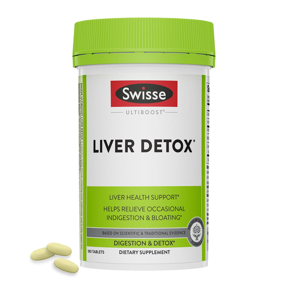 Swisse Milk Thistle Liver Cleanse Detox & Repair bottle front