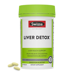 Swisse Milk Thistle Liver Cleanse Detox & Repair bottle front