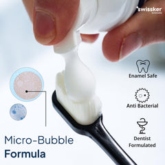Applying Whitening Foam at home