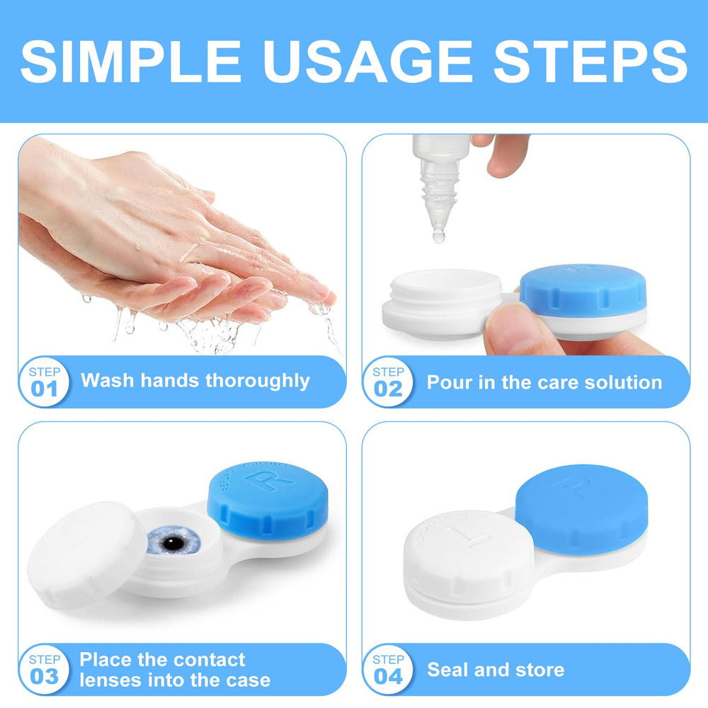 Durable ABS plastic material used for lens cases