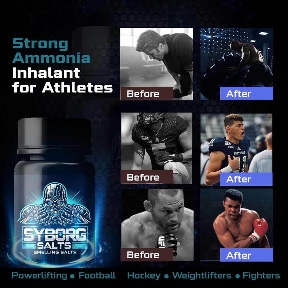 Syborg Salts portable energy shot ready for hockey practice.