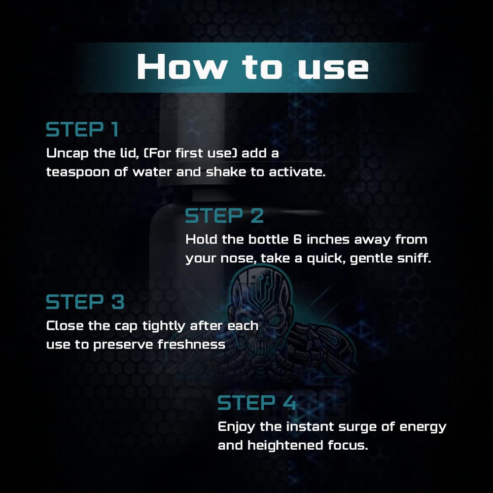 Syborg Salts twist-cap design enables fast inhale with no prep.