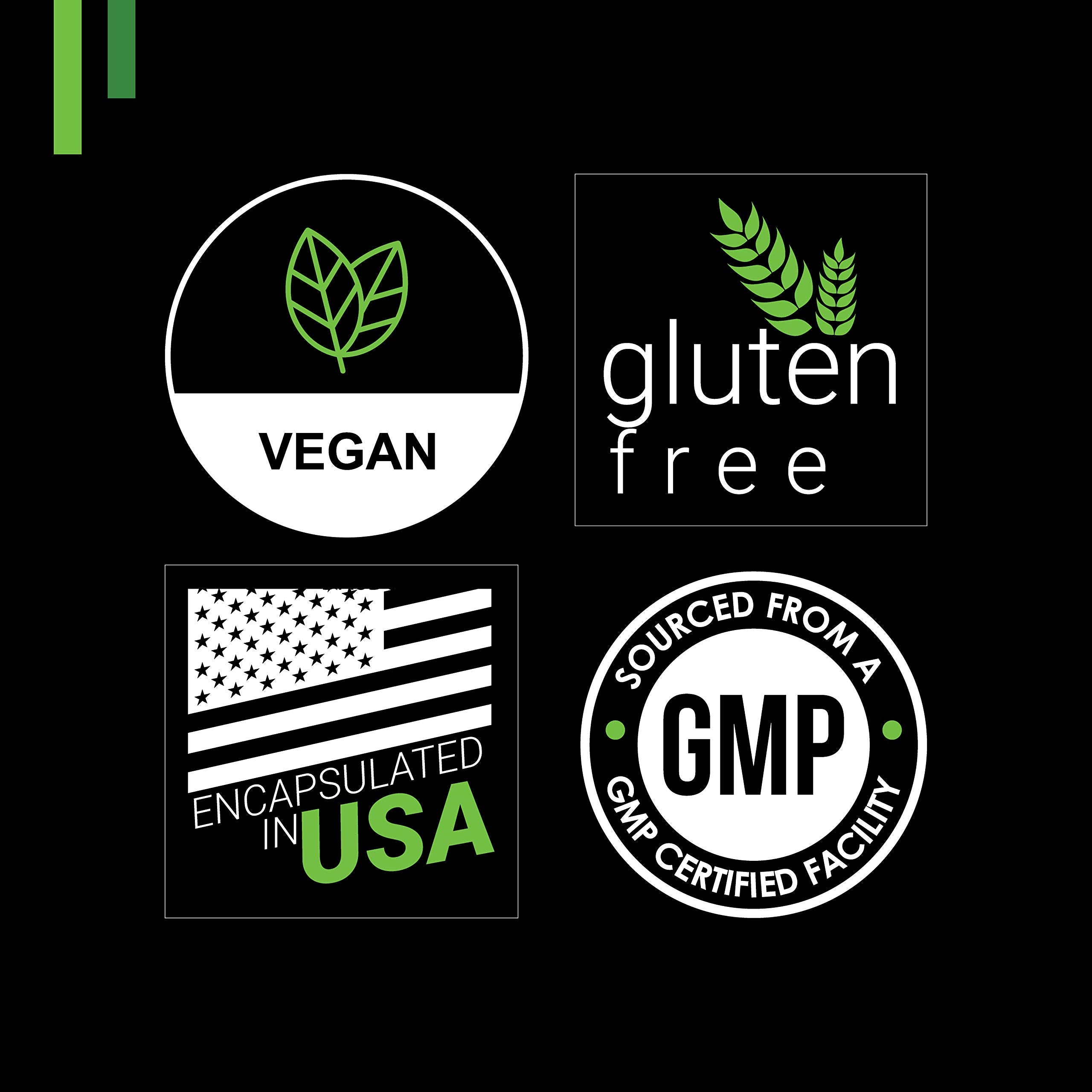 SYMNUTRITION USA facility label indicates cGMP-compliant production.
