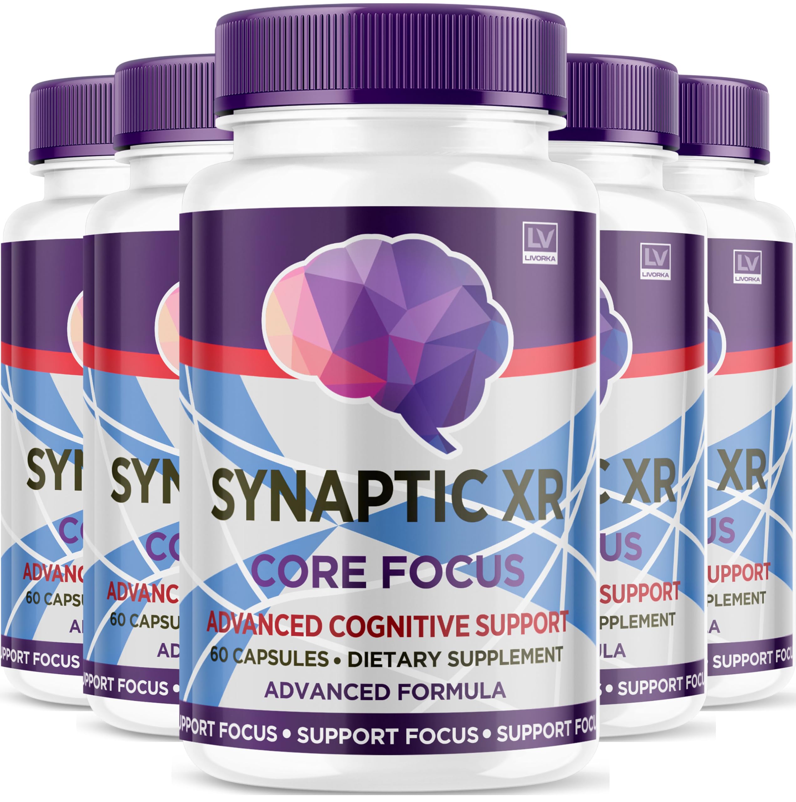 Synaptic XR Capsules 5-pack front view