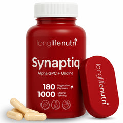 Synaptiq 1000mg hero image with bottle label