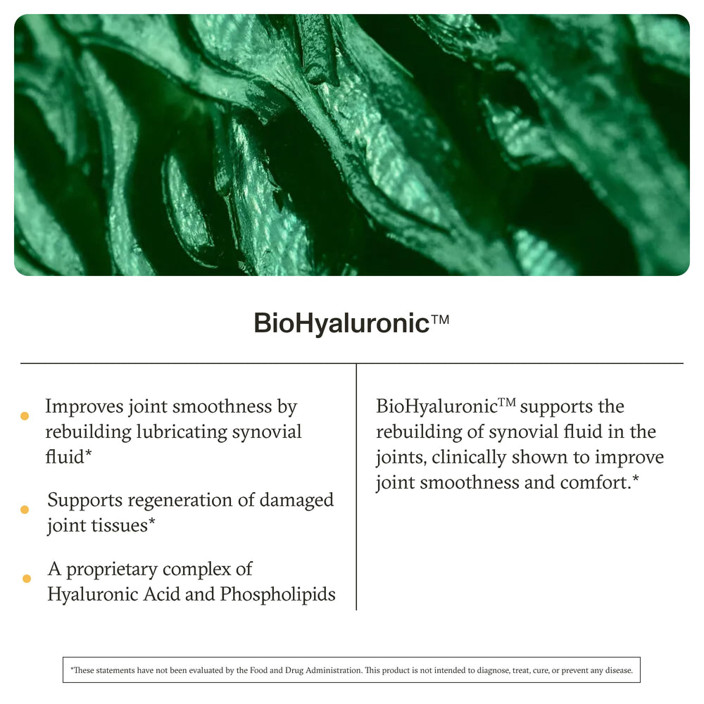 Graphic illustrating BioHyaluronic complex in ReJuve