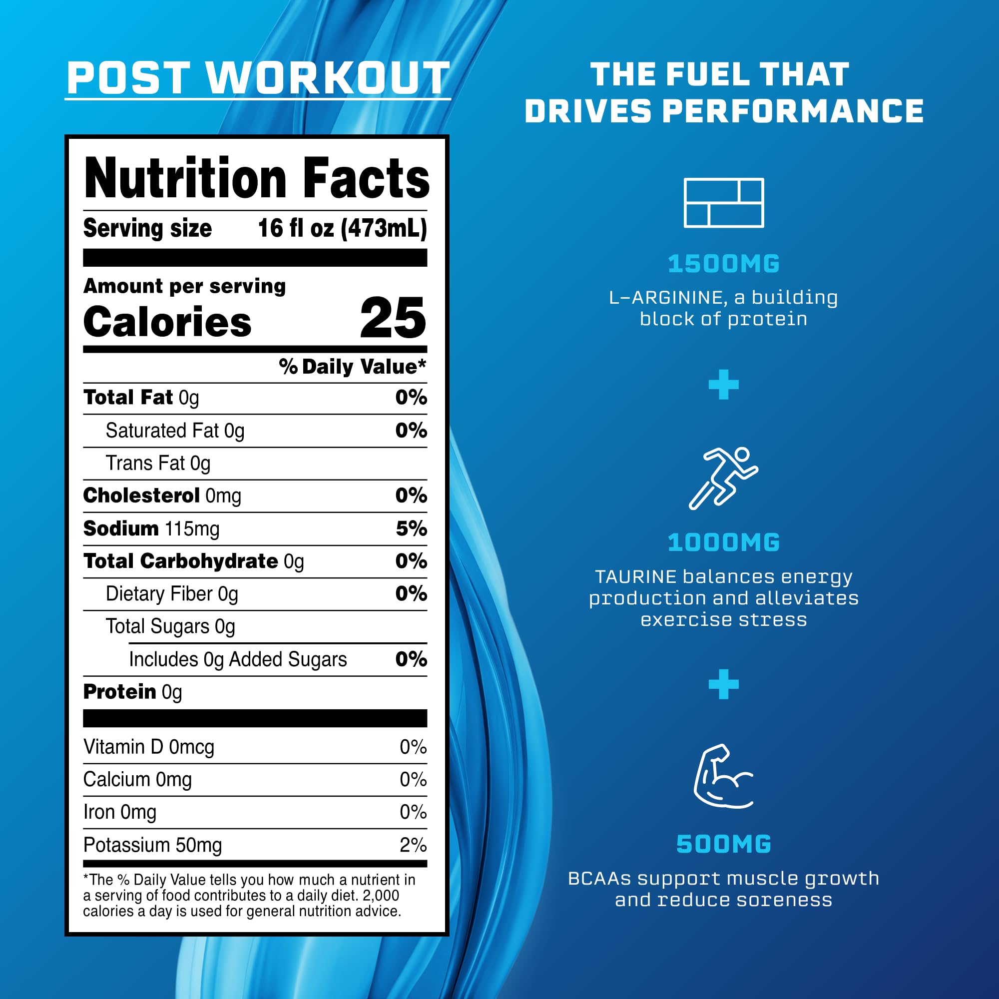Syncron grapefruit flavor can highlights sugar-free hydration for athletes