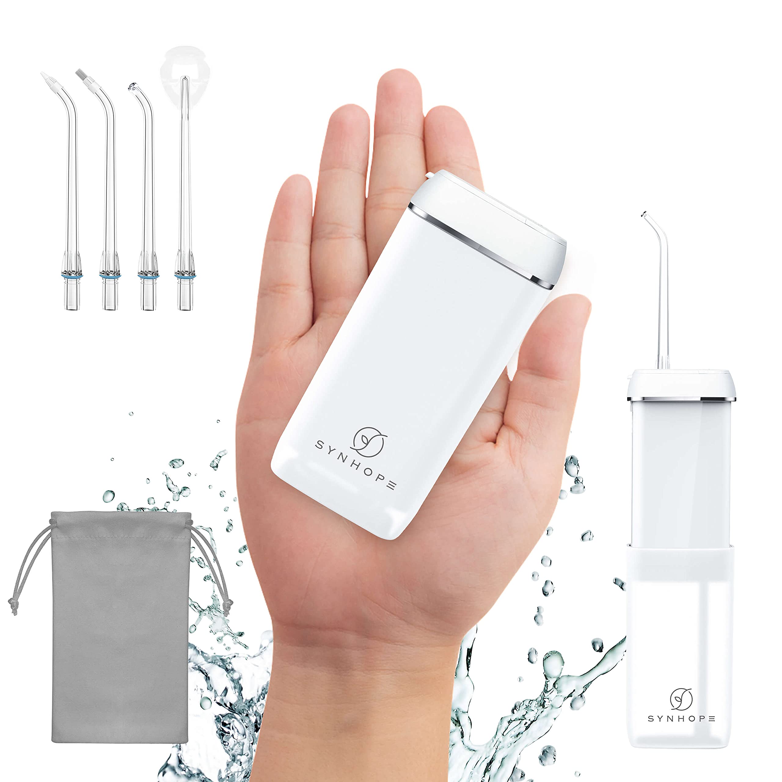 SYNHOPE Water Flosser Mini – portable cordless design