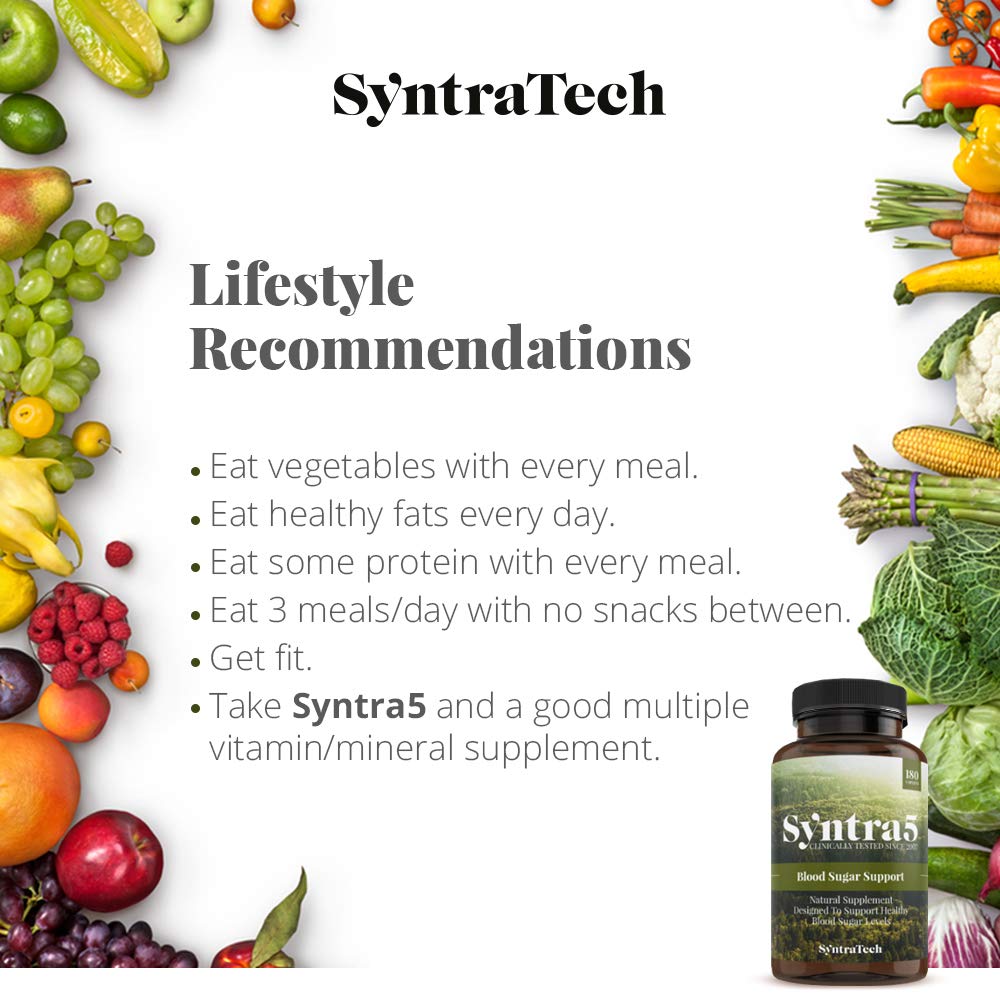 Syntra5 bottle cap and label on white background