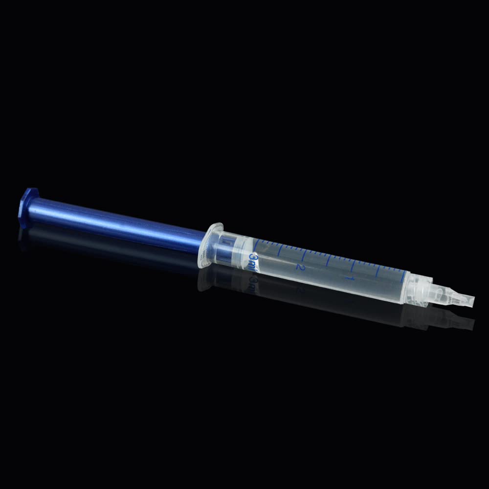 Syringe with secure cap to prevent leakage
