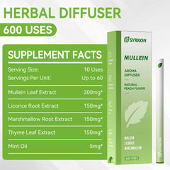 Close-up of the diffuser pen tip for inhalation