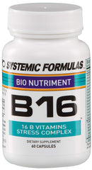 Systemic Formulas 115-16B Stress Complex bottle label