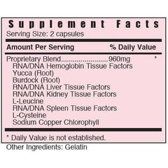 Systemic Formulas 44 H Heart product on a clean background