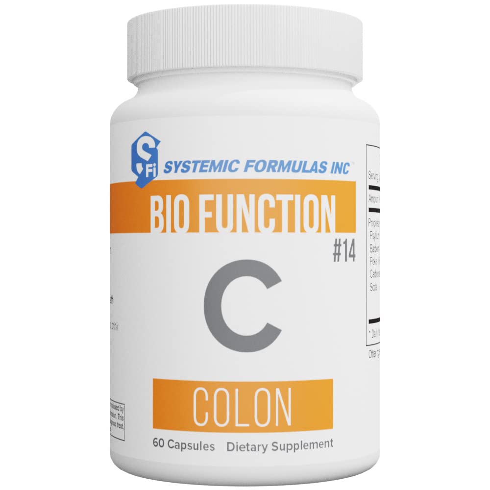 Systemic Formulas Bio Function C Colon 14 bottle label