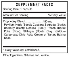 Bio Function C Colon 14 capsules and bottle on white