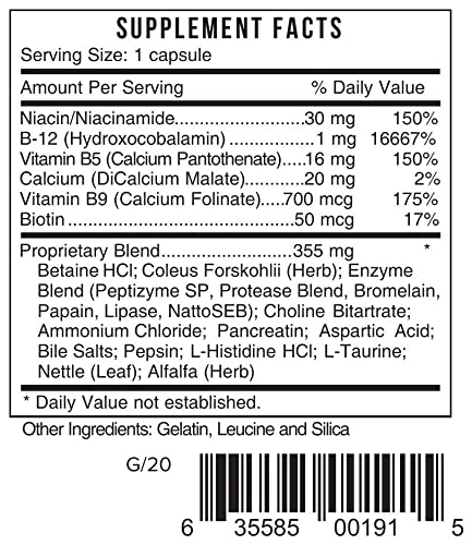 Ingredients close-up: Pau D'Arco, Clove Oil, Grapefruit Rind Extract, L-Lysine