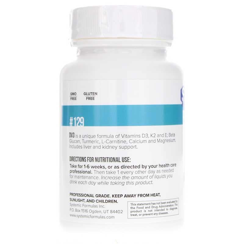 Kidney and liver support features of DV3 BioNutriment