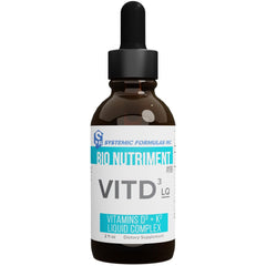 Systemic Formulas DV3 Liquid BioNutriment Vitamin D3 Plus Immune Support 2 oz Bottle