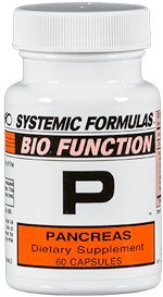 P Pancreas by SYSTEMIC Formulas product image – supports healthy metabolic function and nutrient balance.