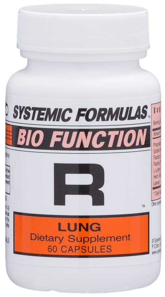 Systemic Formulas R-Lung bottle and packaging
