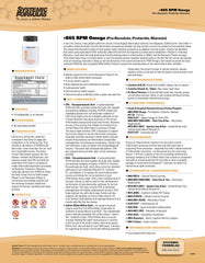 Front view of Systemic Formulas RPM Pre-Resolvin Protectin Maresin bottle