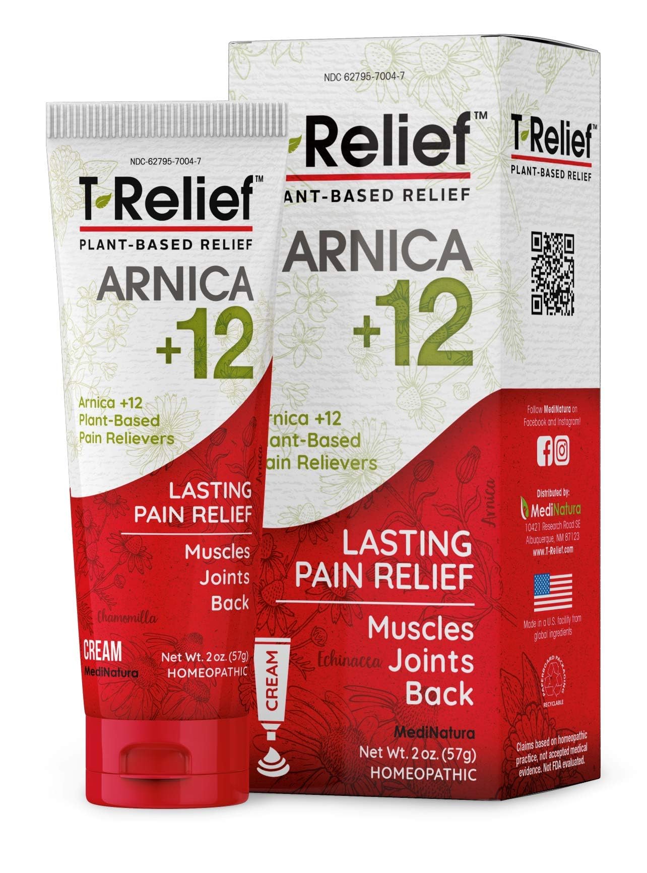 Hero image for T-Relief Arnica +12 Cream 2 oz